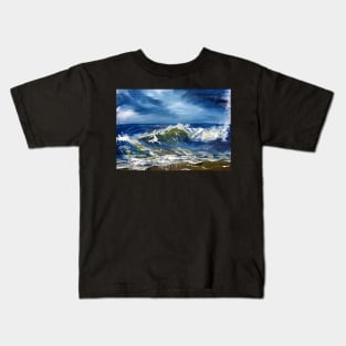 Rough Sea Kids T-Shirt